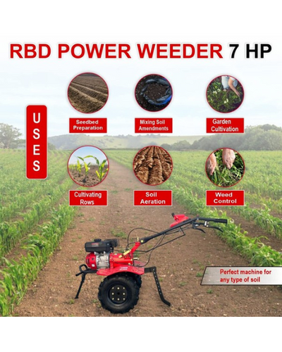 RBD 7hp 4 stroke mini tiller