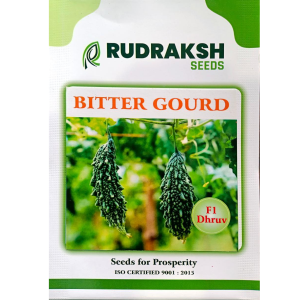 RUDRAKSH F1 DHRUV BITTERGOURD (MEDIUM) SEEDS