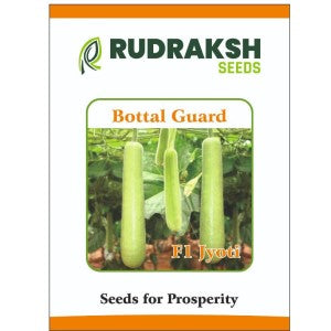 RUDRAKSH F1 JYOTI BOTTLE GOURD (CYLINDRICAL) SEEDS