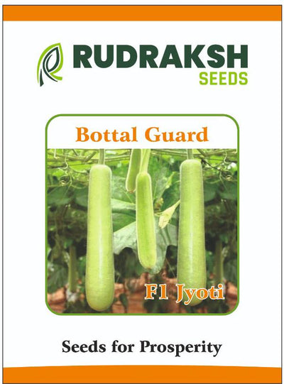 RUDRAKSH F1 JYOTI BOTTLE GOURD (CYLINDRICAL) SEEDS