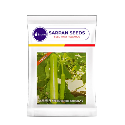 SARPAN HYBRID BOTTLE GOURD- 55 (SEEDS)