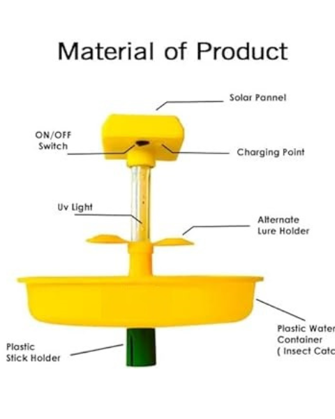 SK AGROTECH SOLAR LIGHT INSECT TRAP