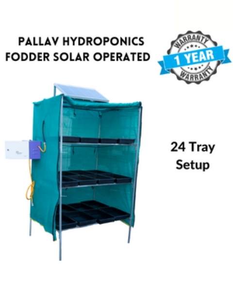 AUTOSTUDIO SOLAR PALLAV HYDROPONICS FODDER 24 TRAY H2 | IMPLEMENTS