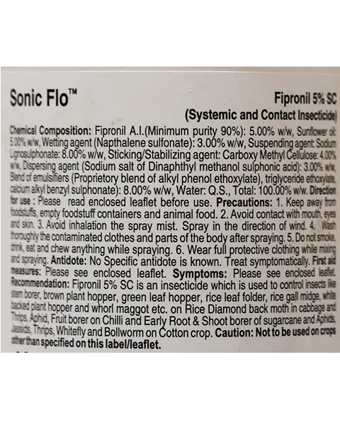 Sonic Flo Insecticide