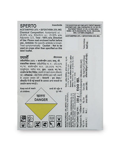 Sperto insecticide