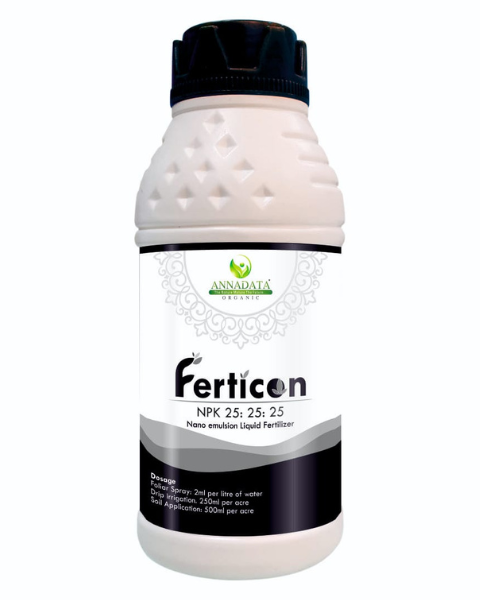 ANNADATA FERTICON NANO NPK 25:25:25 FERTILIZER