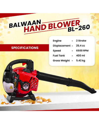 BALWAAN BL-260 PORTABLE HAND BLOWER GUN