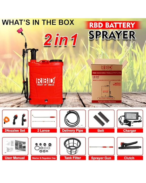RBD 20L 2-IN-1 BATTERY SPRAYER