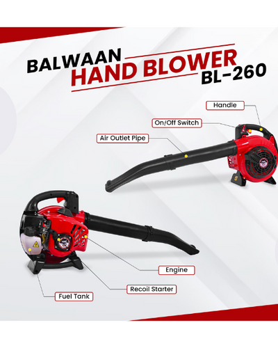 BALWAAN BL-260 PORTABLE HAND BLOWER GUN