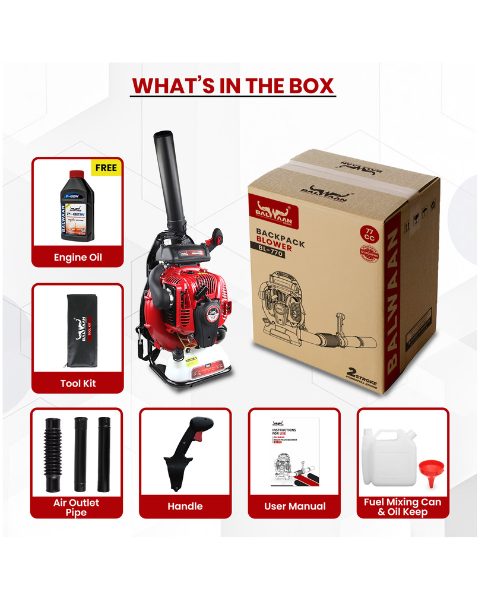 BALWAAN BL-770 BACKPACK - LEAF BLOWER