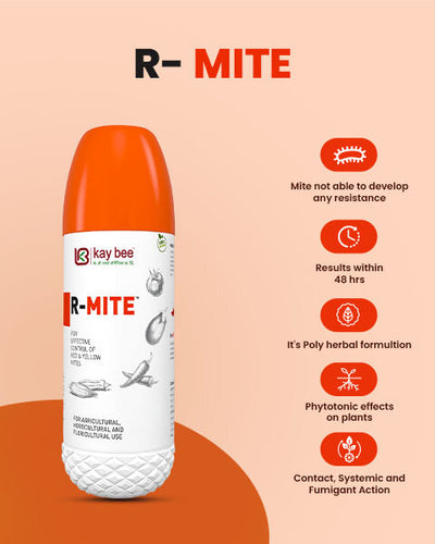 Kay Bee R-Mite (Bio Acaricide) – Effective Organic Solution for All Types of Mite Control
