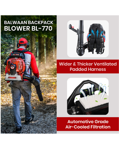 BALWAAN BL-770 BACKPACK - LEAF BLOWER