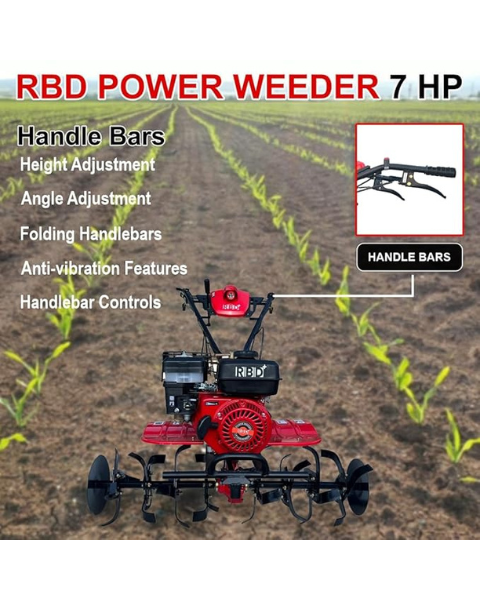 RBD 7HP 4-STROKE POWER WEEDER & CULTIVATOR
