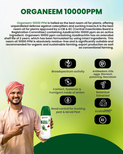 Orga Neem 10000 PPM Bio Pesticide