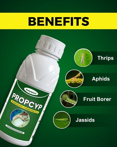 Katyayani Propcyp (Profenofos 40% + Cypermethrin 4% EC) Insecticide