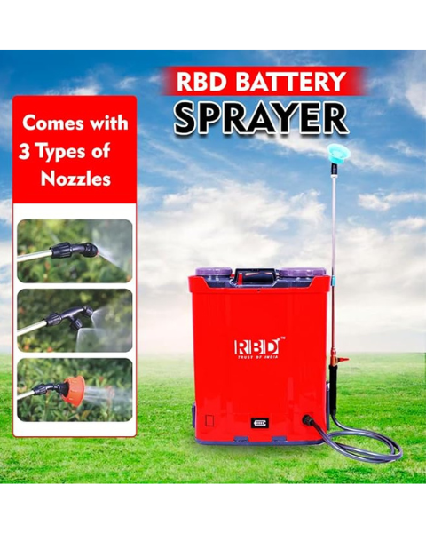 RBD SINGLE MOTOR BATTERY SPRAYER 12 X 8
