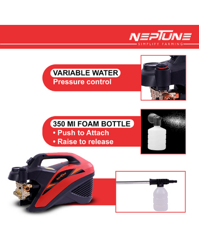 NEPTUNE PORTABLE HIGH PRESSURE WASHING PUMP- PW 1000 FX