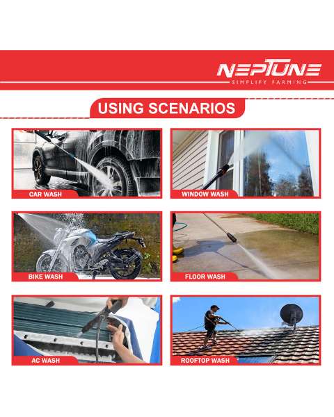 NEPTUNE PORTABLE HIGH PRESSURE WASHING PUMP- PW 1000 FX