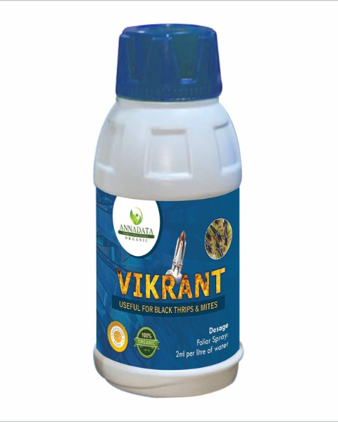 ANNADATA VIKRANT ORGANIC PESTICIDE FOR BLACK THRIPS & MITES