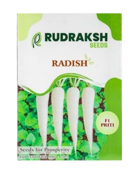 RUDRAKSH RADISH - F1 PRITI  - Radish