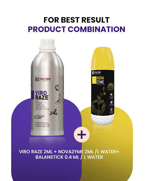 Kaybee Viro Raze Bio Viricide - For Effective Plant Virus & Vector Protection
