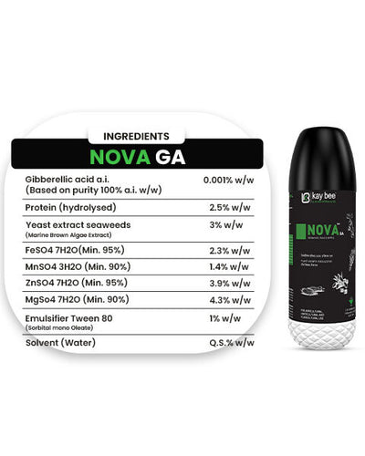 KAY BEE BIO - ORGANICS NOVA GA GROWTH REGULATOR