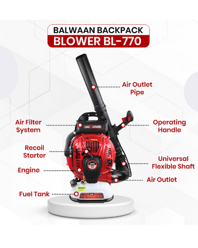BALWAAN BL-770 BACKPACK - LEAF BLOWER