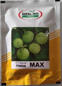 SAFAL BIO TINDA MAX F1 HYBRID SEEDS (ROUND MELON)