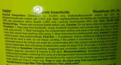 Token Insecticide