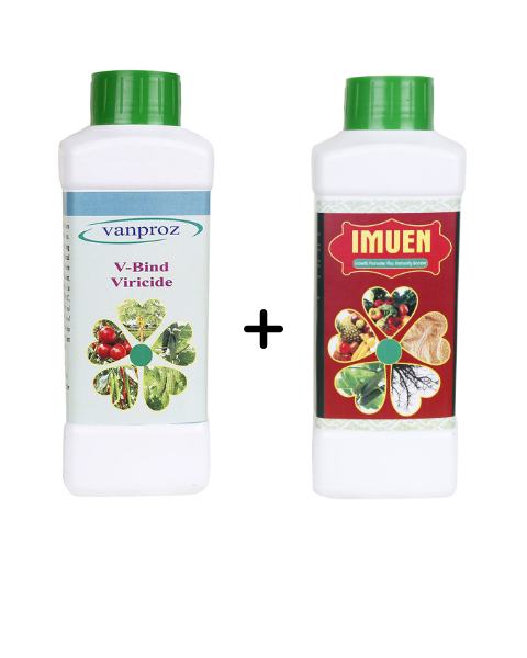 COMBO OFFER: VANPROZ V-BIND (BIO VIRICIDE) + IMUEN (GROWTH PROMOTER)