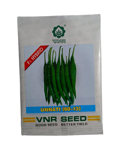 Unnati 60-13 F1 Hybrid Chilli Seeds