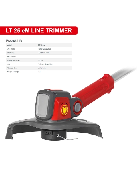 WOLF GARTEN E-MULTI-STAR A LINE TRIMMER (LT 25 EM)