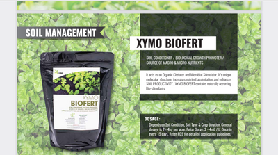 UAL XYMO BIOFERT ORGANIC CERTIFIED SOIL CONDITIONER & GROWTH PROMOTER