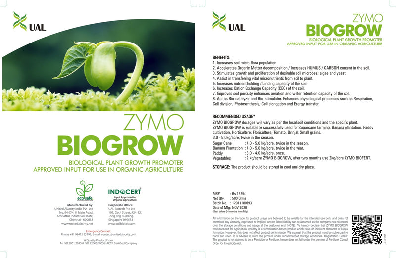 ZYMO BIOGROW BIO