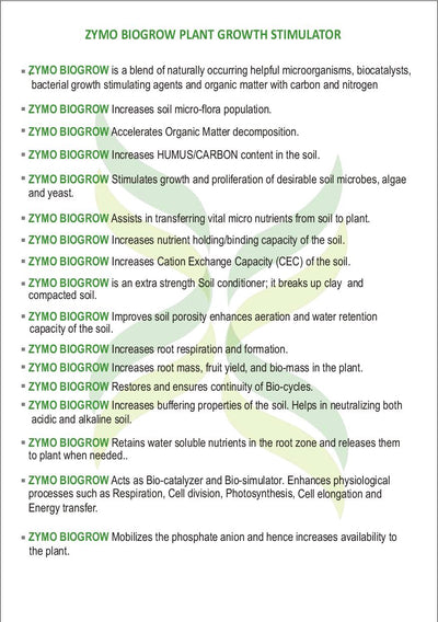 ZYMO BIOGROW BIO
