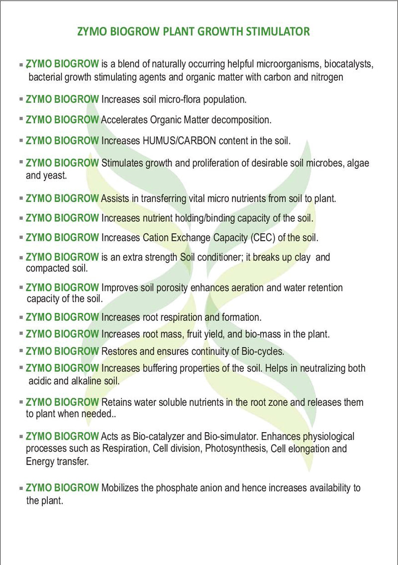 ZYMO BIOGROW BIO