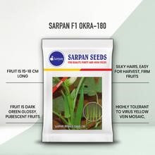 SARPAN F1 HYBRID BHINDI/OKRA SEEDS 180