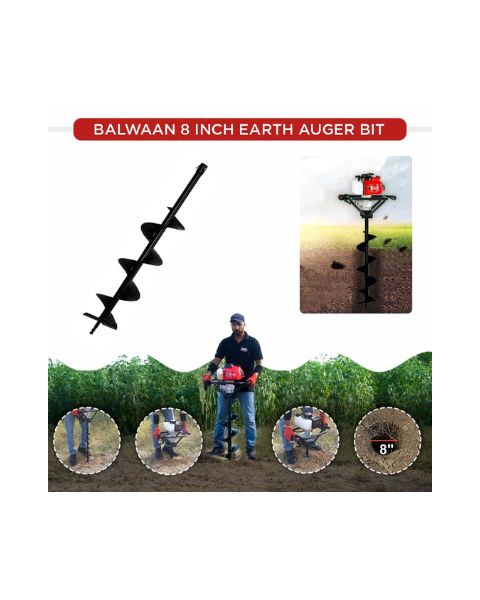 BALWAAN EARTH AUGER 8" BIT