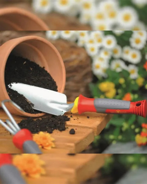 WOLF GARTEN PLANTING TROWEL WITH FIX HANDLE