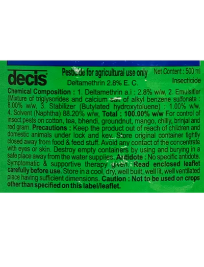 Decis 100 EC Insecticide