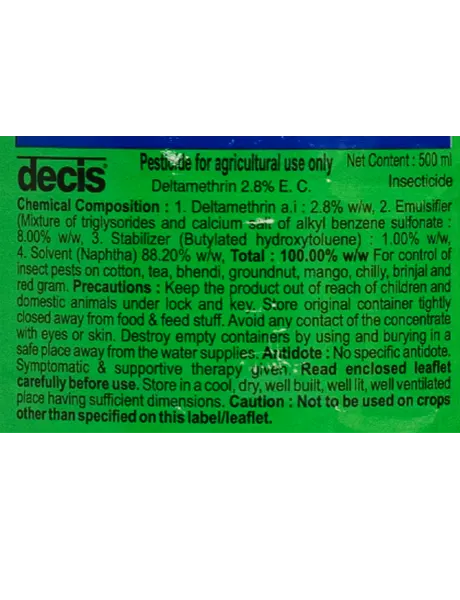 Decis 100 EC Insecticide