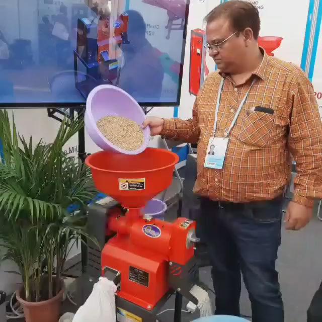 VINSPIRE RICE MILL MACHINE ( WITH MOTOR )