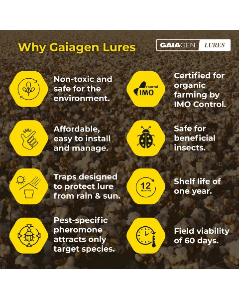 GAIAGEN PHEROMONE LURE FOR PINK BOLLWORM