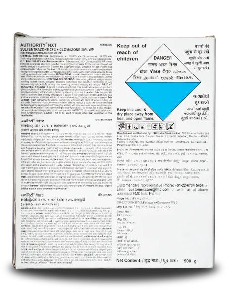 AUTHORITY® NXT HERBICIDE