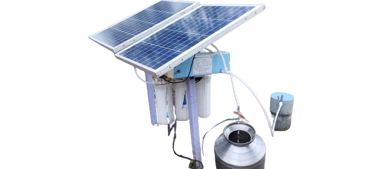 UJWAL ELECTRICS SMART WATER PURIFICATION TECHNOLOGY FOR PURIFYING BOREWELL WATER USING SOLAR