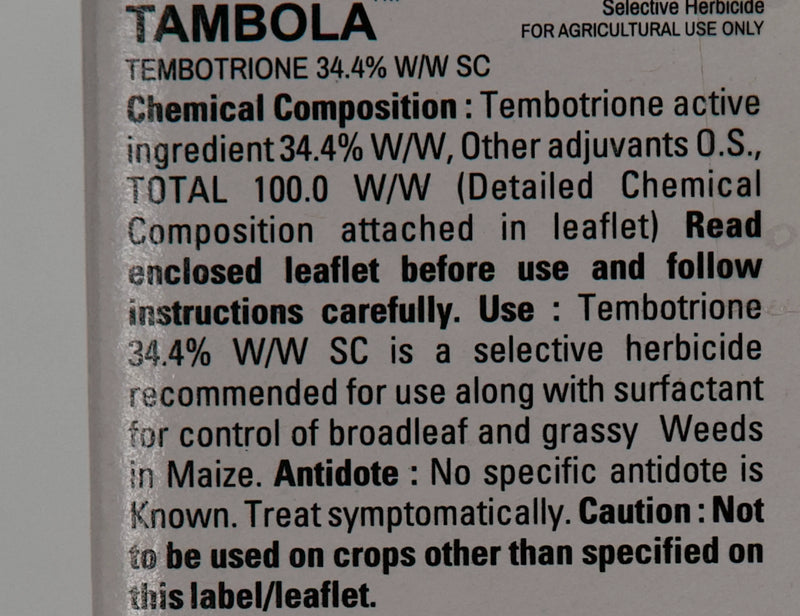 TAMBOLA HERBICIDES