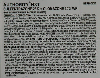 AUTHORITY® NXT HERBICIDE