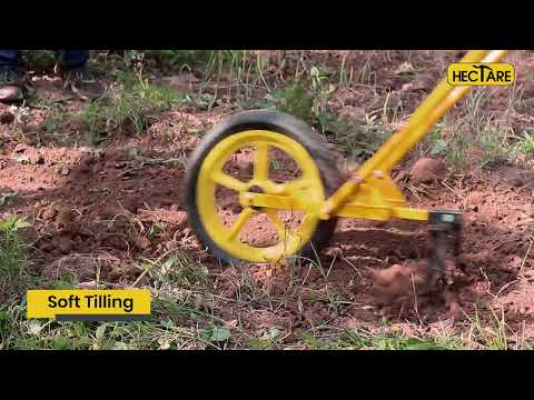 HECTARE WHEEL HOE WITH 7 WEEDER + 3 TOOTH CULTIVATOR + FURROW ATTACHMENT